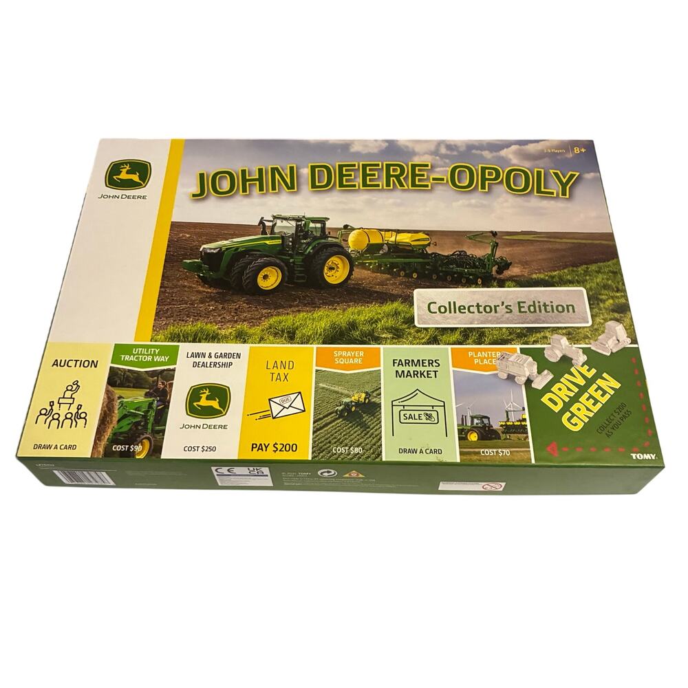 John Deere-Opoly Board Game Limited Collectors Edition • Complete